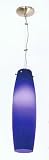 Cobalt Glass Manhattan Cable Pendant Lamp