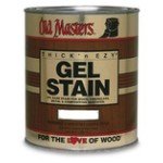Old Masters 1/2 Pint Thick n Ezy Deep Red Crimson Fire Gel Stain