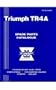 The Triumph Tr4a Spare Parts Catalogue