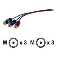 Impact Acoustics - Video cable - component video - 26 AWG - RCA (M) - RCA (M) - 30 ft -... by Cables To Go