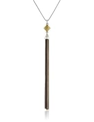 Lucky Brand "Mar14 Modern Metals" Chain Tassel Pendant Necklace, 27"