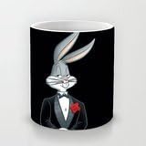 Best Sale Cup Looney Tunes Bugs Bunny Rabbit Tuxedo Flower Tea Mug,Coffee Mug,Water Mug