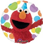 Elmo Happy Birthday Foil Balloon Party Accessory