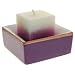 Stamford Mistique Square Pillar Candle (Lavender)