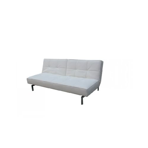 White Leather Sofa Bed Alphaville Seating Living Collection Home