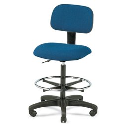 ERGOCRAFT Big Seat Stool - Black