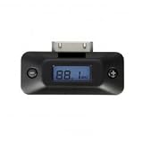 Accessory Wizard Brand In Car/Auto FM Transmitter With Digital LCD Display & High Quality Digital Sound & Full Range Frequency Device for Apple iPod Touch 2nd Generation 16GB, 32GB, 8GB