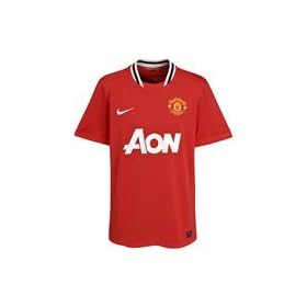 Nike ManU Home Replica Mens Short Sleeve Jersey