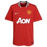 Nike ManU Home Replica Mens Short Sleeve Jersey