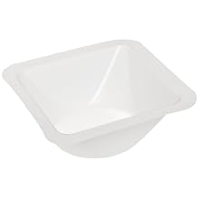 Heathrow Scientific Polystyrene Standard Weighing Boat, White (Pack of 500)