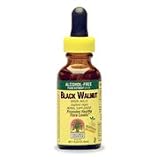 Black Walnut Hulls Alcohol Free Extract - Promotes Healthy Flora Levels, 1 oz., (Nature s Answer)