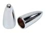 Chrome Bullet Valve Caps Set of 2