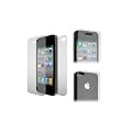Apple iPhone 4/4S Crystal Clear (Front and Back) Screen Protector (Pack of 2) + Free Cloth