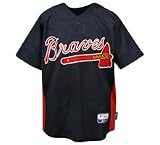 Atlanta Braves 2007 Cool Base Authentic Batting Practice Jersey (Adult Large)