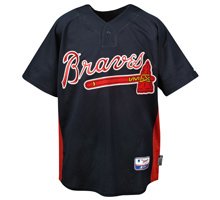 Atlanta Braves 2007 Cool Base Authentic Batting Practice Jersey (Adult Large)