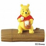 BUFFALO USB2.0対応フラッシュメモリ ディズニーキャラクター3Dモデル くまのプーさん 512MB RUF2-DF512NR-