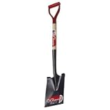 Ames True Temper Classic Garden Spade with 30-Inch Steel / Wood D-Grip Handle #1551800