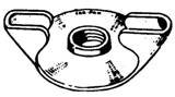 6mm G.M. Air Cleaner Wing Nut (25 count)
