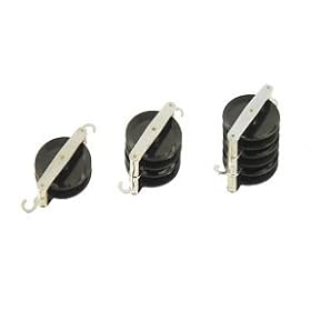 Plastic Single and Combination Pulleys; Double