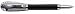 Ducati 1000 Petrol Grey/Black Rollerball Pen - DU-RBG-B