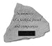 Pet Memorial Personalized Concrete Stone - In Memory