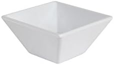 G.E.T. ML-278-W Siciliano White 8 Oz Square Bowl - 12 / CS