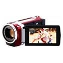JVC GZHM445 Digital Camcorder - Red (1.5MP, 40x Optical Zoom) 2.7 inch LCD Touchscreen