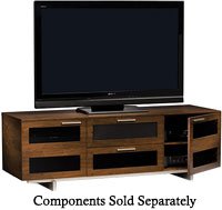 BDI Avion 8927 Triple Wide Enclosed Cabinet (Chocolate Stained Walnut)