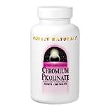 Chromium Picolinate 200mcg - Yeast Free Chromium, 240 tabs., (Source Naturals)