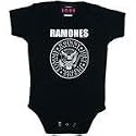 THE RAMONES - Presidential Seal - Black Onesie / Baby T-shirt