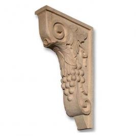 valentine Carved Grape Corbel Zakros DesignB0012087DO