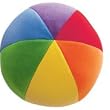 Color Fun Ball - Primary 6.5" by Baby Gund 1855