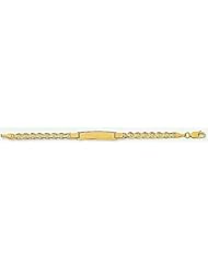 3mm 14k Mariner Baby ID Bracelet 5.5"