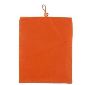 Soft Flannel Bag for Apple iPad Tablet PC (Orange)