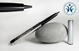 Zoom Produkt-Bild: Ayurveda Naturkosmetik Kajal schwarz zum Aufdrehen ohne Anspitzen in einem edlen Metallbehlter, einzigartige Rezeptur mit GMP-Zertifikat