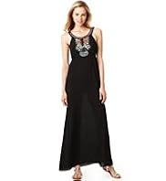 Bead Embellished Maxi Dress