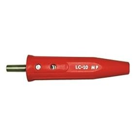 05081 Male LC-10MP Red #4-1 0 Weld Cable QukCnnct f Miller by Lenco