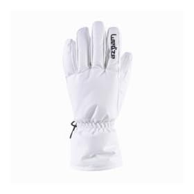 WOMENS/LADIES/GIRLS WARM,WATERPROOF SKI/SKIING/SNOWBOARDING GLOVES IN WHITE.