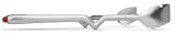 Dreamfarm Clongs 15-Inch BBQ Click-Lock Sit up Tongs, Red