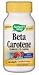 Nature's Way Natural Beta Carotene, 100 Softgels