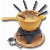 Paderno World Cuisine Yellow Fondue Set by Paderno World Cuisine