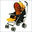 Dream On Me, Bellissimo European Styled Stroller (Orange/Black)