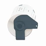  : Brother 4 x 2 Inch Die Cut White Paper Labels 600 Count (DK1240)