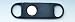 Black Cigar Cutter with Stainless Steel Blade