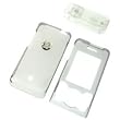 PCMICROSTORE Brand Sony Ericsson W580 S500 Translucent Smoke Snap-On Crystal Case Cover with Removable Swivel Belt Clip