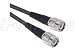 RG58C/U TNC Plug to TNC Plug - Commonly used 50 Ohm Cable Assembly 3.0 FEET