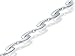 Fossil Silver Swirl Link Bracelet