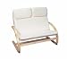 Bentwood Double Chair - Natural