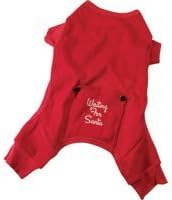 Fashion Pet (Ethical) Dog Thermal Pj Waiting For Santa Large by Ethical Spot