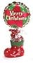 Ceramic Christmas Stocking Planter Gift